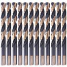 Brocas OXTUL pretas e douradas 12 peças 9/32 polegadas (7 mm)