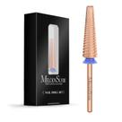 Brocas para unhas MelodySusie Super Long 5 em 1 de carboneto de tungstênio