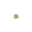 Broche Boton Arca da Aliança Dourado Metal - Pacote com 25 Unidades