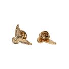 Broche Bóton Pomba Dourado - Acessório Elegante para Vestuário