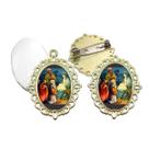 Broche com Relicario Dourado Tres Reis Magos Terno Noivo lapela Qualidade Resinado Alto Padrão Casamentos Broche com Relicario Dourado Tres Reis Magos Terno Noivo lapela Qualidade Resinado Alto Padrão Casamentos