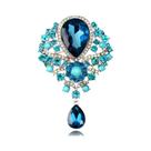 Broche De Cristal Brilhante Para Homens E Mulheres, Joia De Moda Luxuosa, Presentes Para Festas