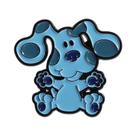 Broche De Esmalte Cão Azul: Personagens De Desenho Animado Para Lapela, Mochila E Joias Para
