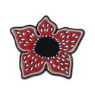 Broche De Esmalte Com Flores Vermelhas E Luzes De Natal, Tema De Série De TV De Terror E Ficção