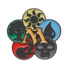 Broche De Esmalte Personalizado Com Desenho Animado De Jogo De Cartas Mágico Divertido, Emblema De Broche De Esmalte Personalizado Com Desenho Animado De Jogo De Cartas Mágico Divertido, Emblema De