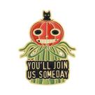 Broche De Halloween Homem Abóbora Desenho Animado over the Garden Wall Pin De Esmalte Crachá De