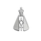 Broche de Nossa Senhora Aparecida Banhado a Prata Broche de Nossa Senhora Aparecida Banhado a Prata