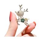 Broche de veado fofo de Natal, alfinetes sofisticados e elegantes e versáteis, roupas e acessórios