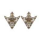 Broche Dourado Para Mulheres, Acessório De Moda Para Decote De Blusa, Acessório Para Camisa Feminina