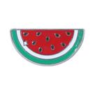Broche Esmaltado De Melancia De Verão Em Formato De Fruta, Decoração Para Bolsa, Joia De Lapela