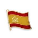 Broche Espanha Bandeira Pin Oficial Diplomático Viagem Negócios Turismo