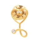 Broche Estetoscópio Enfermeira Folheado A Ouro Broche Estetoscópio Enfermeira Folheado A Ouro