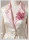 Broche flor lapela madrinha casamento detalhe debutante Cor:Rosa