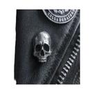 Broche Gótico De Caveira Para Halloween, Emblema De Metal Vintage Em Formato De Adaga, Mini Pin Para
