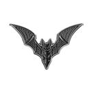 Broche Gótico de Morcego Vintage - Estilo Punk Escuro com Esmalte - Joia de Halloween