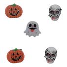 Broche Halloween 5 peças Botton Luminoso Led Alfinete Acessório Fantasia Broches Abóbora Caveira Fantasma Com Luzes Broche Halloween 5 peças Botton Luminoso Led Alfinete Acessório Fantasia Broches Abóbora Caveira Fantasma Com Luzes