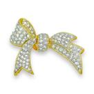 Broche Lacinho Strass BRG9563