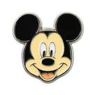 Broche metal rosto mickey 2.5x2.5cm - disney