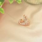 Broche Mini Cisne Dourado com Zircônias Broche Mini Cisne Dourado com Zircônias