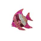 Broche Peixe Colorido com Pedras - Broche Peixe Colorido com Pedras -