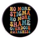Broche Pin Colorful Quote Round Alloy Lapel Chega de Estigma Broche Pin Colorful Quote Round Alloy Lapel Chega de Estigma