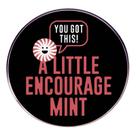 Broche Pin Funny Encoragemint Cartoon Pep Alloy 3x3cm