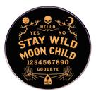 Broche Pins Stay Wild Moon Child Blusa Occult Skull Moon Broche Pins Stay Wild Moon Child Blusa Occult Skull Moon