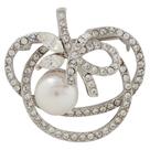 Broche Strass e Pérola BRG0038