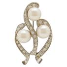 Broche Strass e Pérola BRG9277
