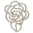 Broche Strass Flor Akasaki BRG0074