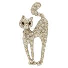 Broche Strass Gato BRG7854