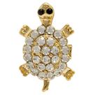 Broche Tartaruga Strass BRG0053