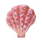 Broche Unissex Feminino De Esmalte Com Estrela-do-mar, Pérola, Concha E Planta Marinha - Acessório