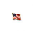 Broche USA Bandeira Oficial Estados Unidos Aço Banhado a Ouro Broche USA Bandeira Oficial Estados Unidos Aço Banhado a Ouro