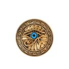 Broche Vintage Eye of Horus em estilo egípcio retrô