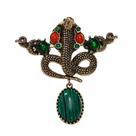 Broche Vintage Snake Retro Ethnic Style Alloy 36g