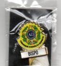 Broches com ofícios para ornamentar a roupa do cristão