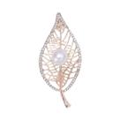 Broches De Folha Coloridos Com Strass Para Mulheres E Unissex, Alfinetes De Planta Para Banquete,