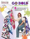 Brochura estampada Fabric Cafe Go Bold com colchas de 3 jardas