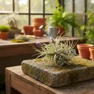 Bromélia Tillandsia bandensis - Planta Epífita para Decoração