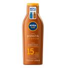 Bronzeador Nivea Protect & Bronze FPS15 200ml 2em1 Protetor