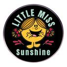 Brooch Pin Little Miss Sunshine Cartoon Yellow Personagem Brooch Pin Little Miss Sunshine Cartoon Yellow Personagem