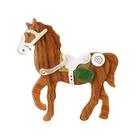 Brooch Pin Vintage Horse para mulheres em acrílico e liga