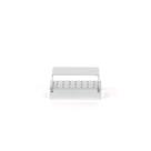 Broqueiro alum. 21 furos fg prata - preven