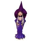 Bruxa Bruxinha Agatha Sedução Vestido Roxo Loira de Resina Bruxa Bruxinha Agatha Sedução Vestido Roxo Loira de Resina