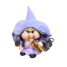 Bruxinha Zoe do Signo de Resina Signo Peixes Cor Lilas Bruxinha Zoe do Signo de Resina Signo Peixes Cor Lilas