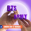 BTS FanArt Decoração de Ilusao Letras Duplas Viral Tiktok BTS-ARMY 2 Faces Purple Style KPOP