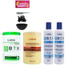 Btx Quiabo 1kg + Máscara Verniz 1kg + Kit 3 Semanas Plancton