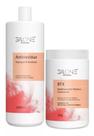 Btx Realinhamento Térmico Capilar Silone 1kg + Shampoo Antirresíduo Limpeza Profunda 1000ml