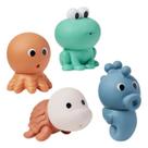 Buba Bichinhos Fundo do Mar para Banho Laváveis Silicone